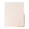 50 Plain Soft 2 Ply Dinner Table Paper NAPKINS with Gold Foil Edge